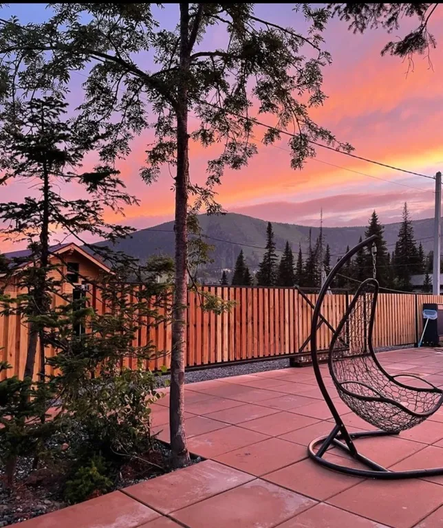 Дома с видом на гору