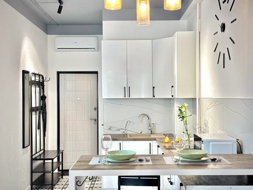 Квартира Квартира Каникулы в Кениге с видом на реку и набережную Рыбной деревни — Калининград