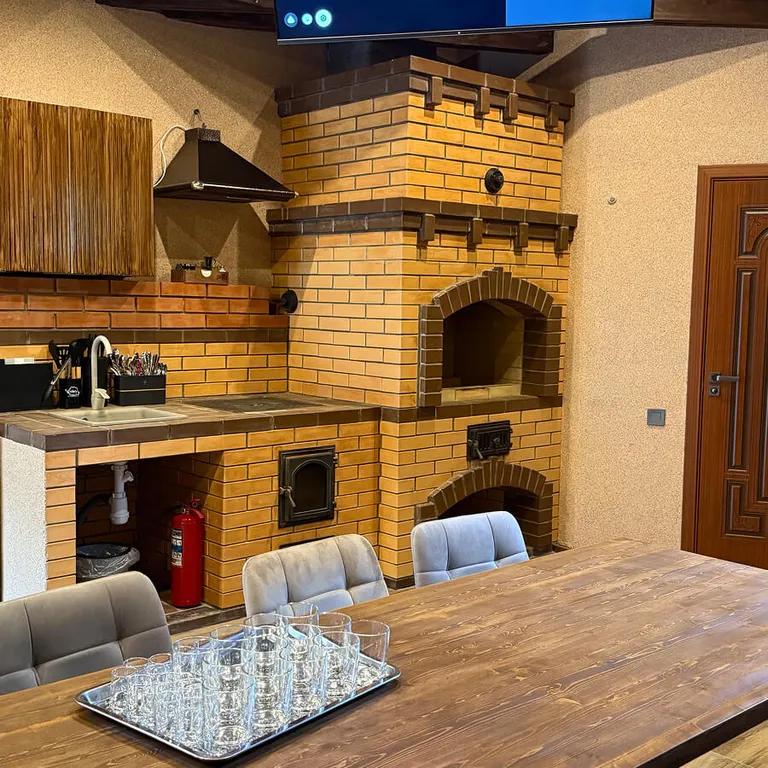 Квартира Оригинальная студия с камином в стиле лофт — аренда посуточно в Монино