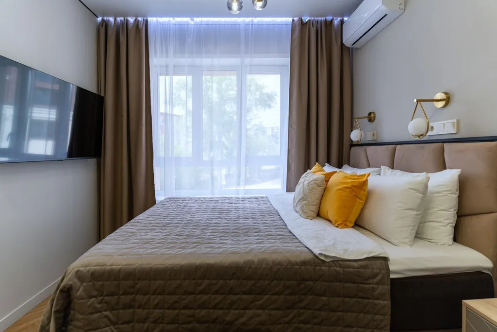 Однокомнатная квартира с мини-сауной