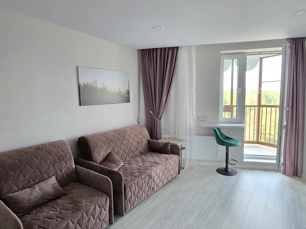 Квартира Новая квартира-студия с панорамным видом на лес — Ломоносов