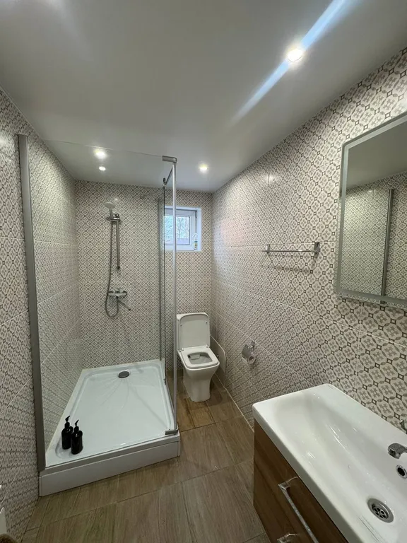 Деревянный дом с баней