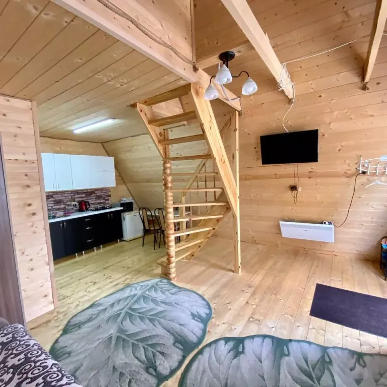 Дом 54m2 — чан, кухня, Wi-Fi