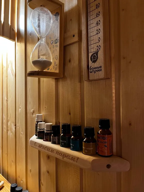 Дом баня с бассейном