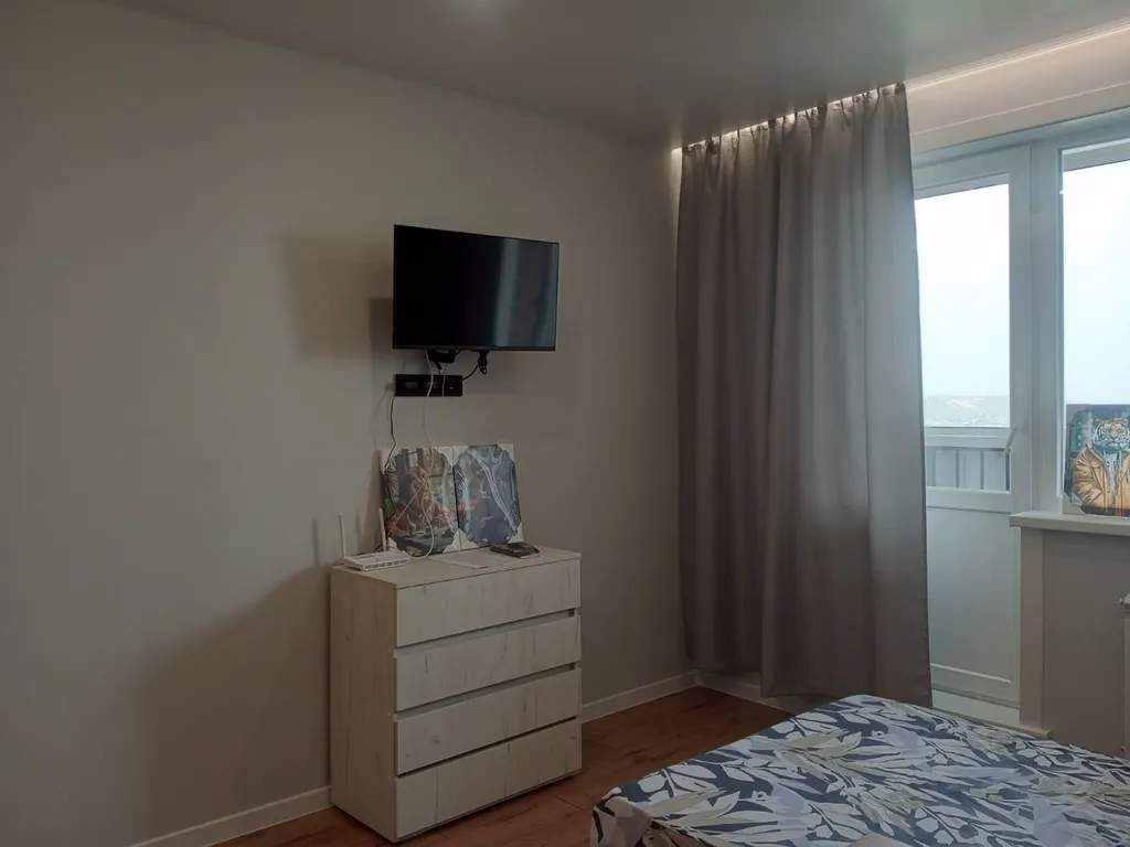 Уютная студия с видом на реку