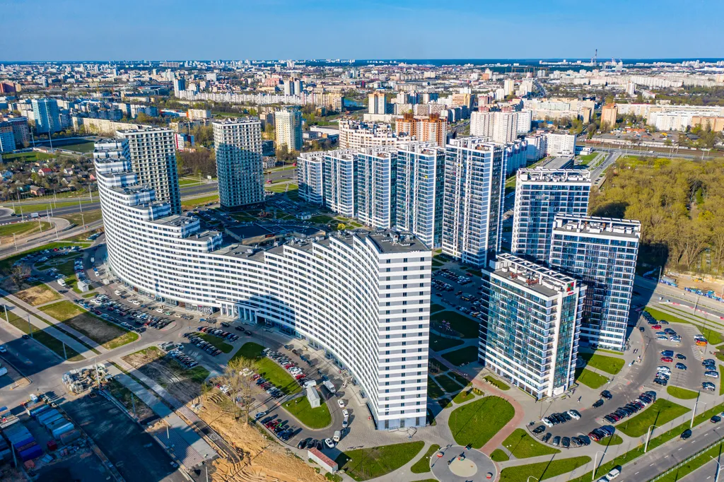 Квартира Квартира Уникальный дом Волна в центре у метро — Минск