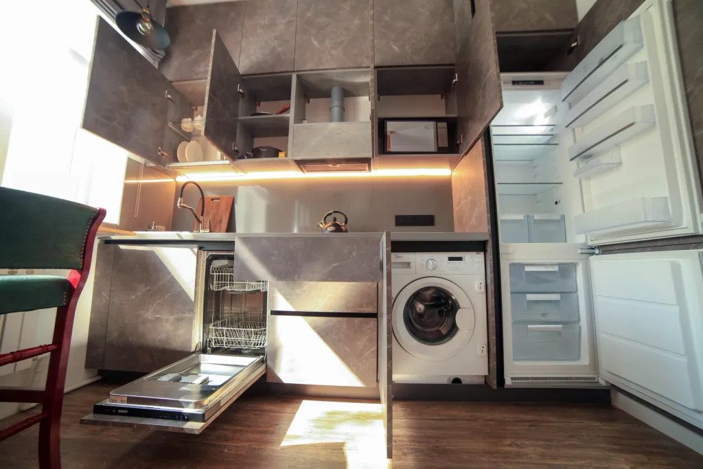 Апартамент в центре города с видом на музей