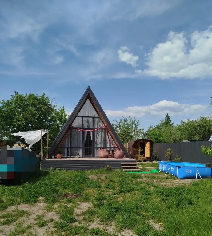 Глэмпинг 45m2 — чан, кухня, Wi-Fi