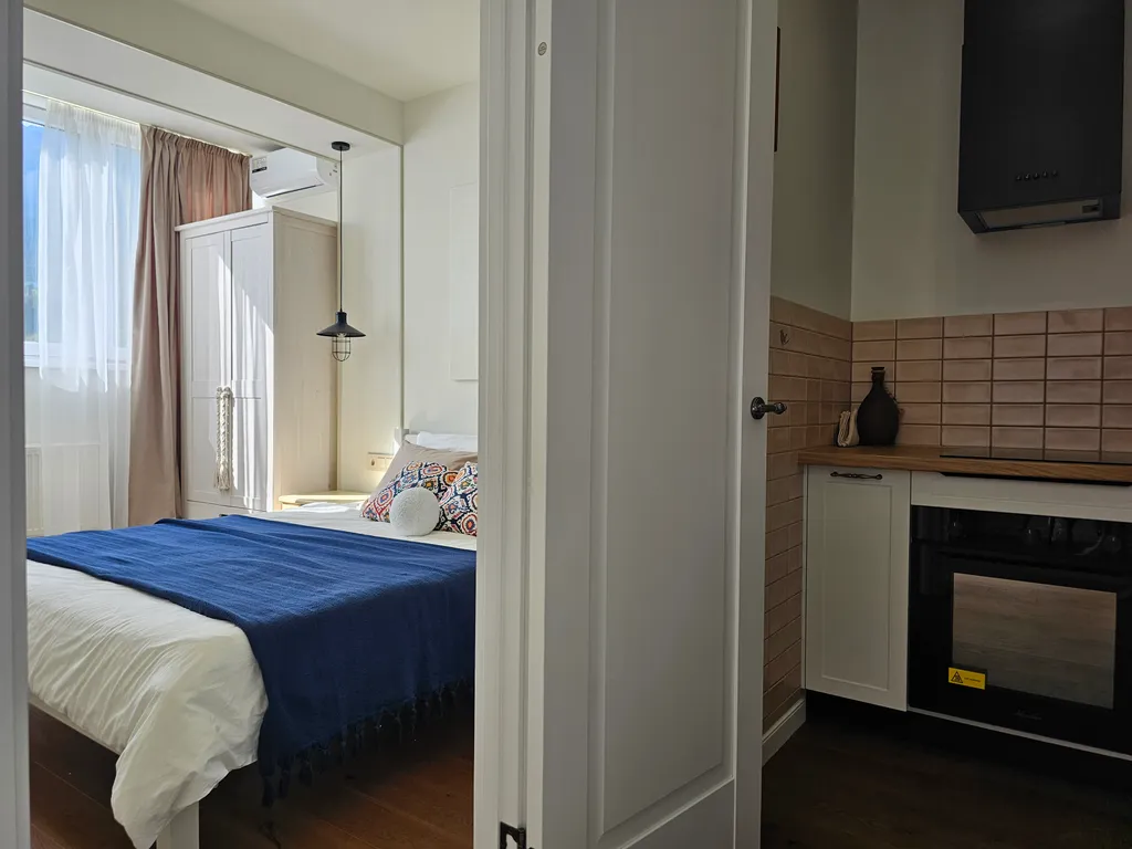 Уютная квартира с видом на горы