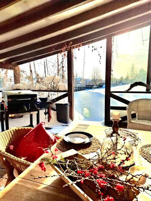 Баня дом на заливе