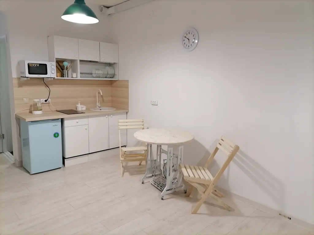 Светлая студия на въезде в Юбилейный