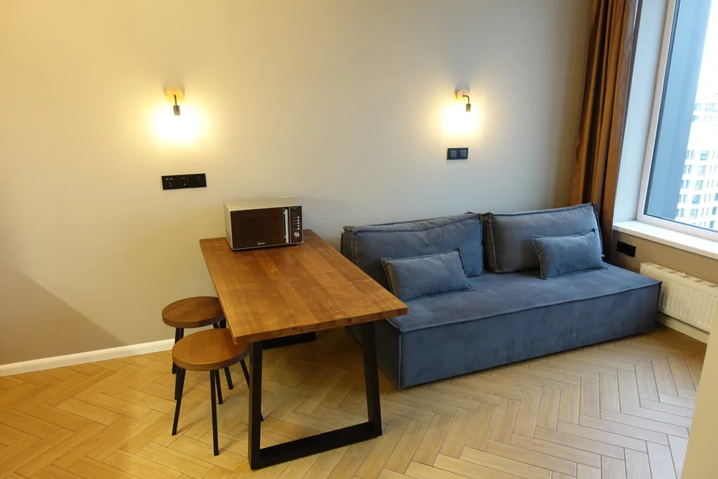 Квартира Квартира Евродвушка в современном ЖК на воде, высокий этаж, вид на центр Москвы — Москва