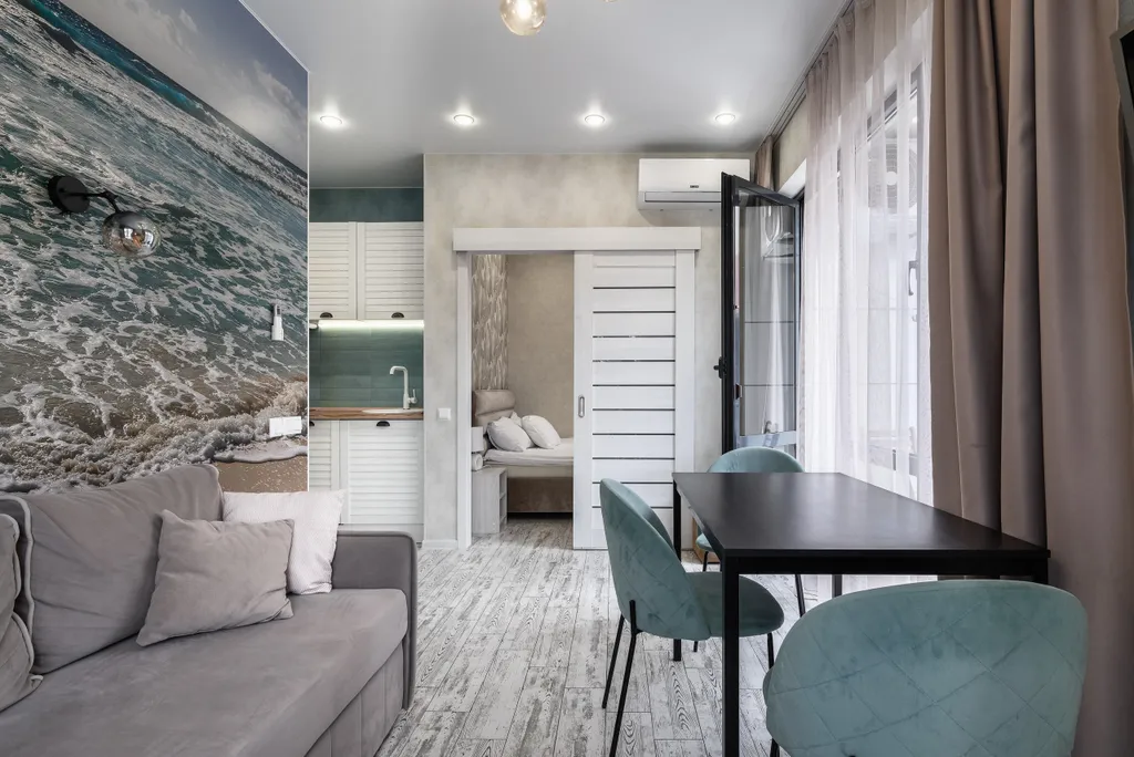 Апартамент в курортном городке в ЖК с бассейном