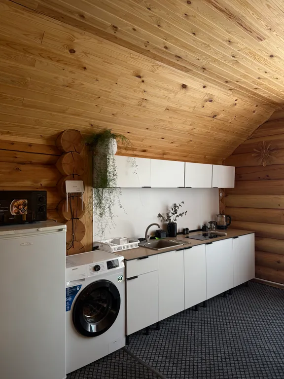 Уютный кедровый дом