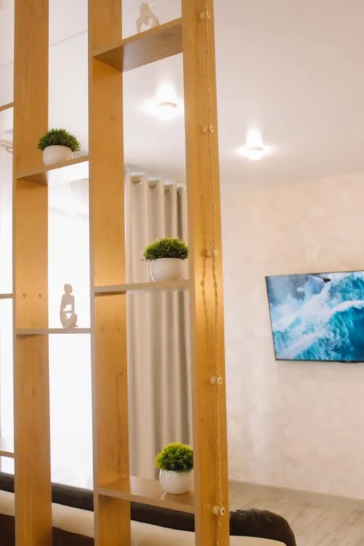 Уютная студия с видом на горы