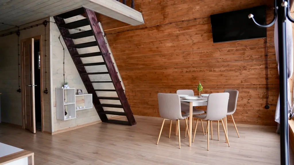 Коттедж Коттедж А-фрейм в живописном месте — Архыз