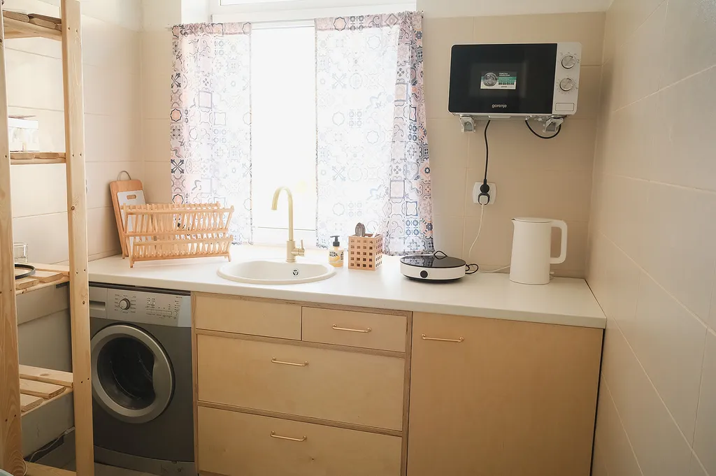 Уютная квартира возле моря с камином