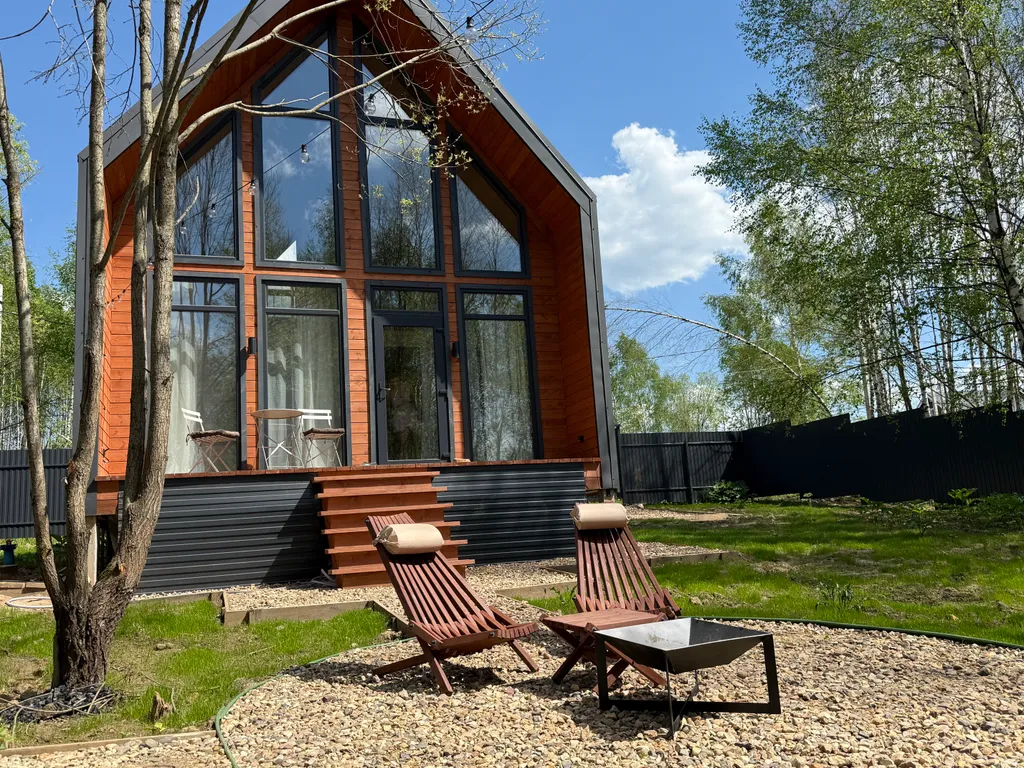 Дом с баней и чаном