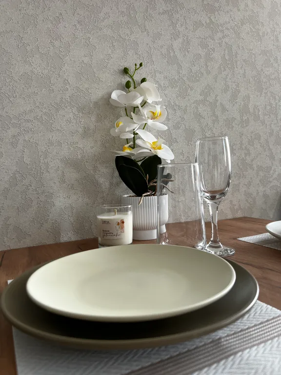 Стильная новая студия с повышенным комфортом и белоснежным бельем