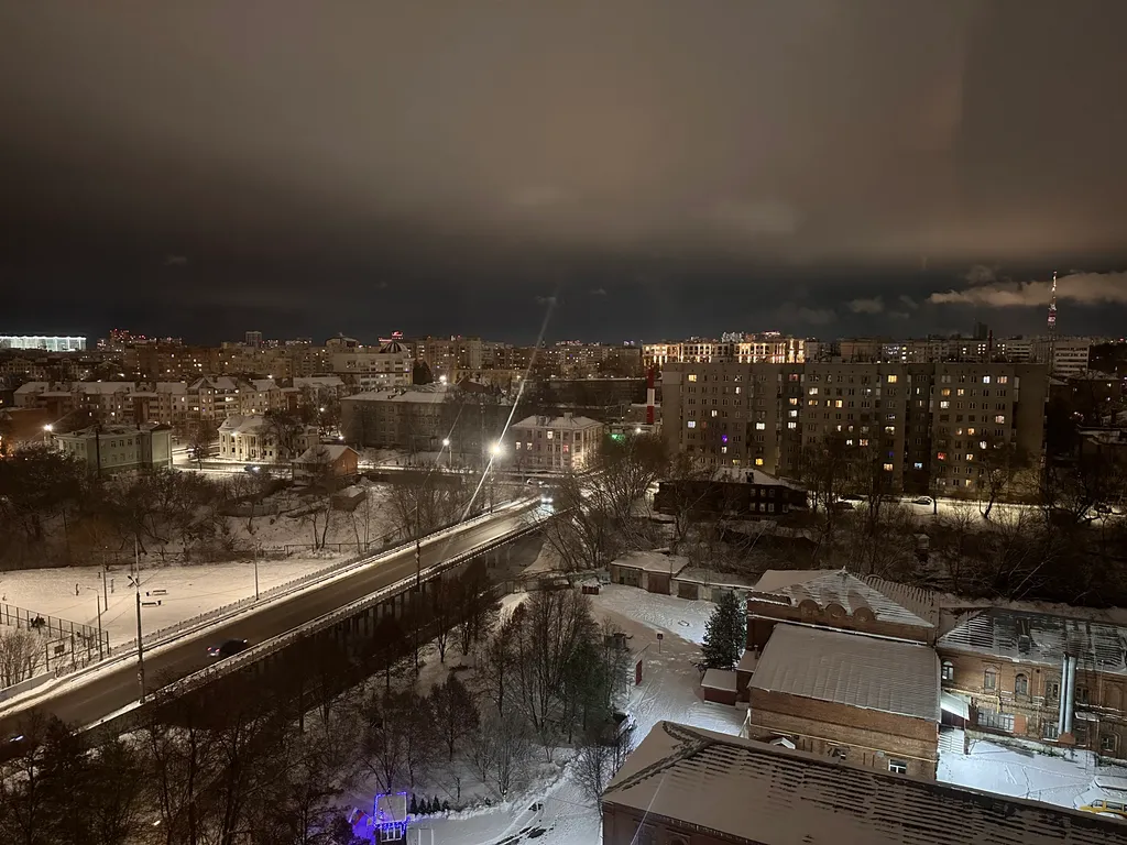 Двухкомнатная квартира в центре с видом на город Аленький цветочек