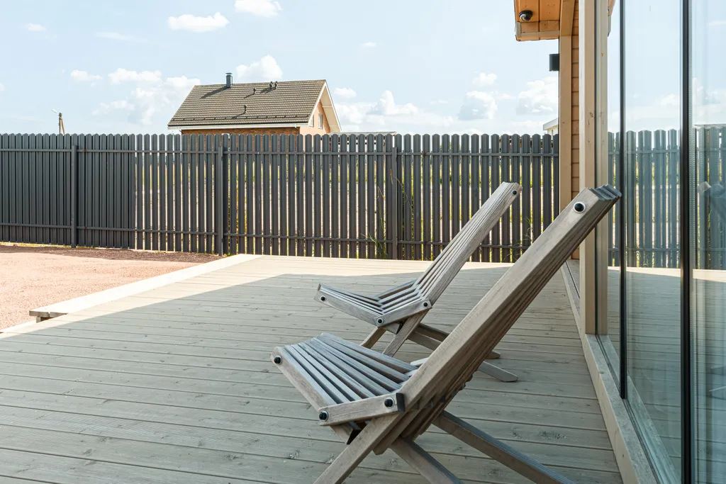 Семейный дом с костровой зоной и баней