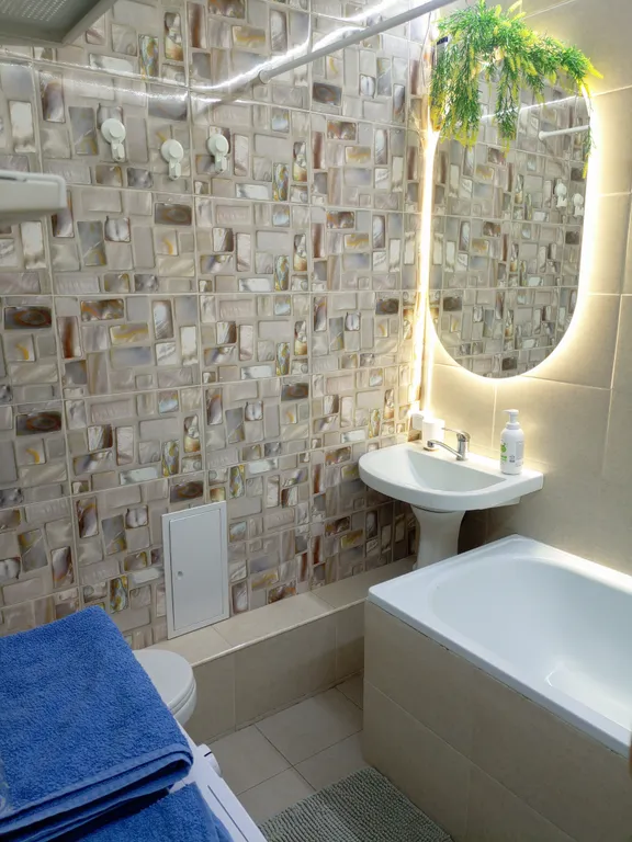 Уютная студия с двумя балконами в ЖК Берёзка