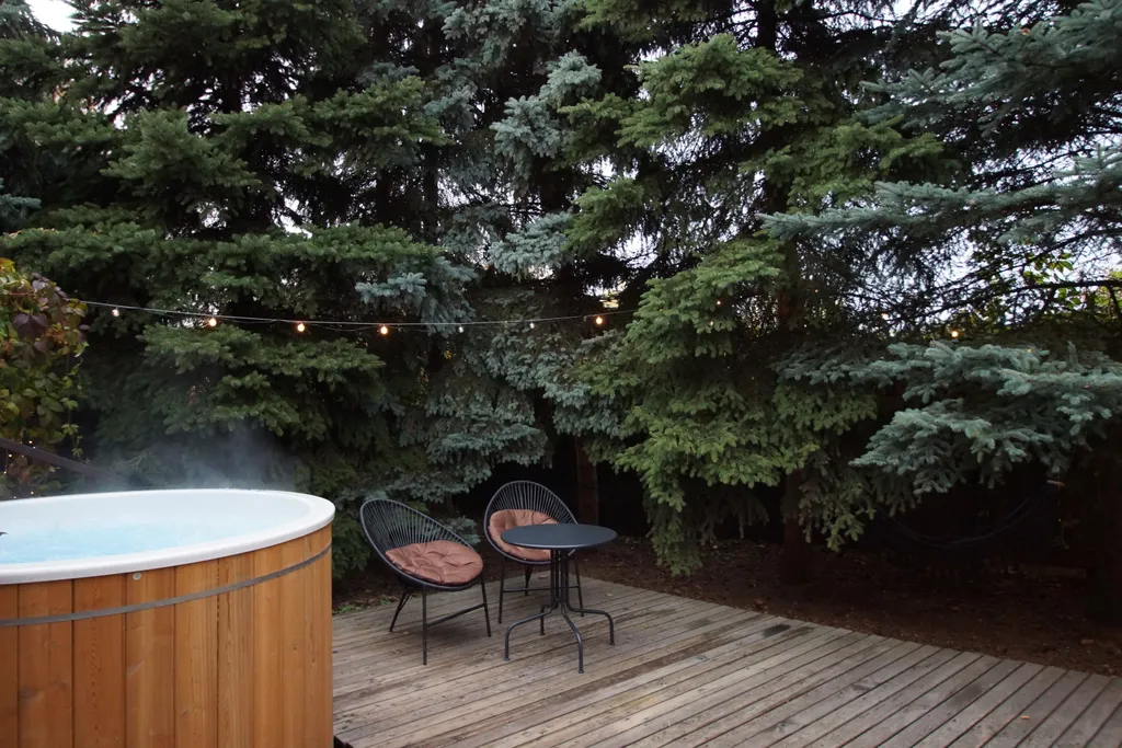 Дом Релакс'Ель с природным шармом рядом с Москвой и горячей джакузи