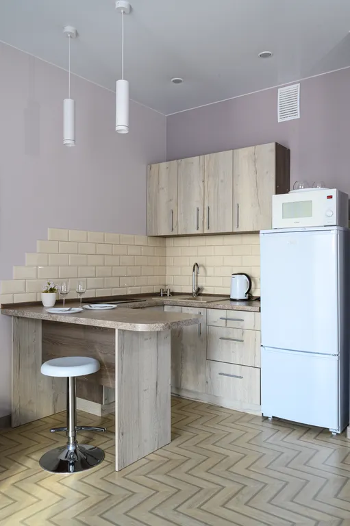 Уютная квартира с дизайнерским ремонтом с видом на реку