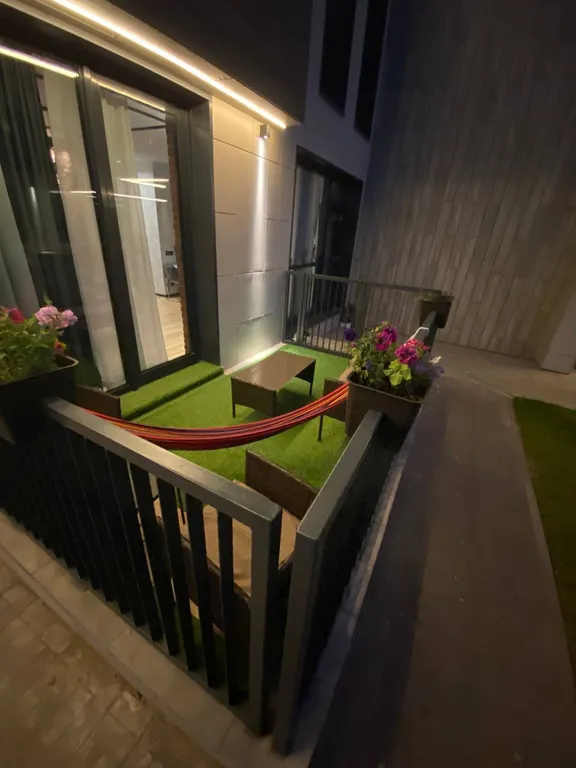 Ohtaloft апартаменты с террасой рядом с Охта парком