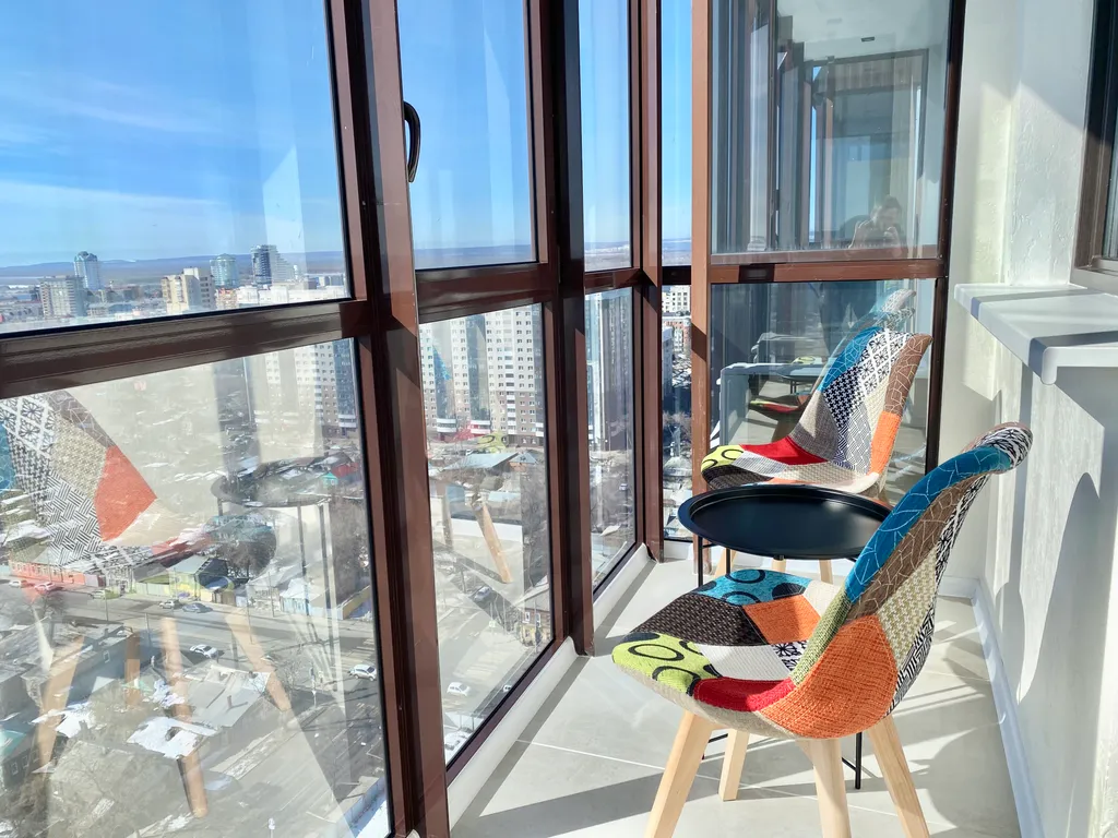 Апартамент с видом на город