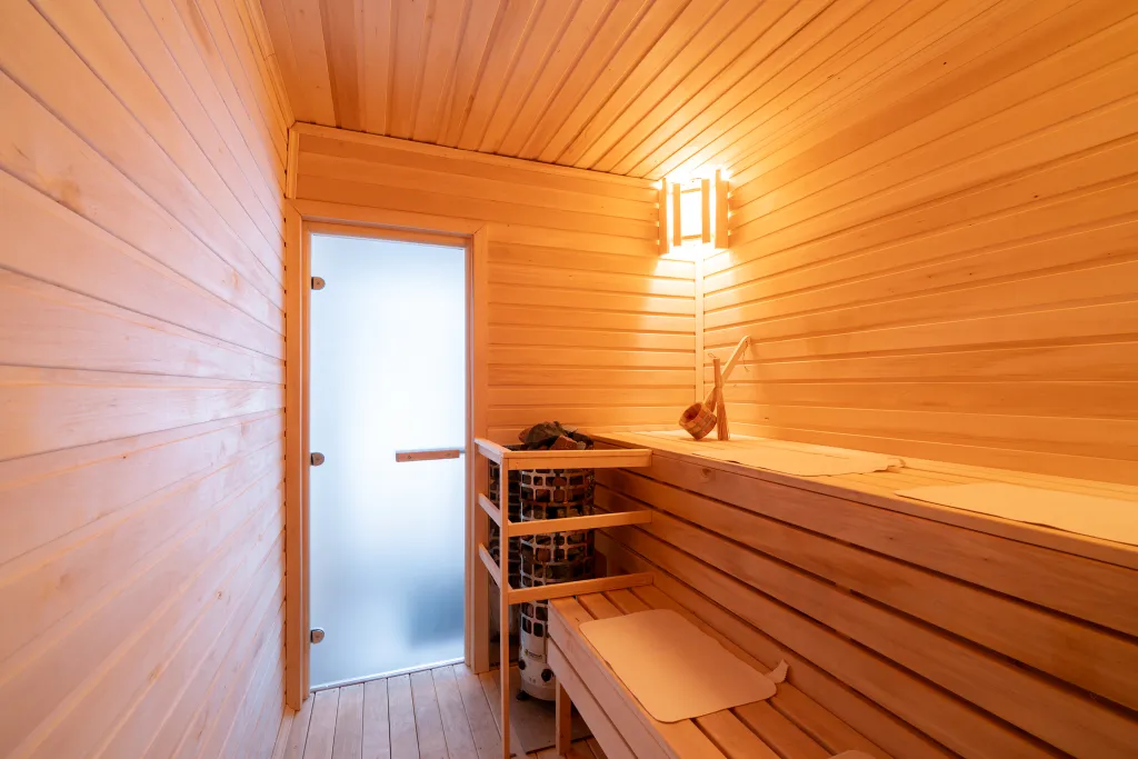 Гостевой дом у леса с чаном и сауной