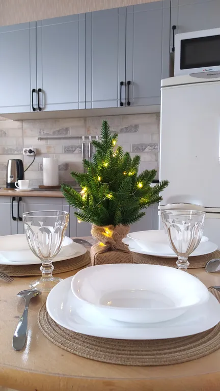 Уютная квартира с видом на горы