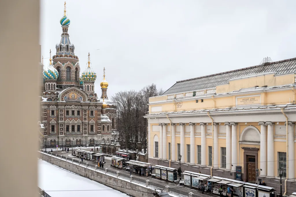 Квартира Квартира Просторная, видовая студия в самом центре с шикарным видом — Санкт-Петербург
