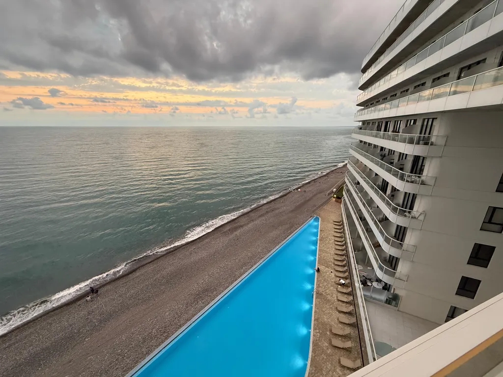 Квартира Роскошные апартаменты с прямым видом на море в Бамбо Бич Цихисдзири — Цихисдзири