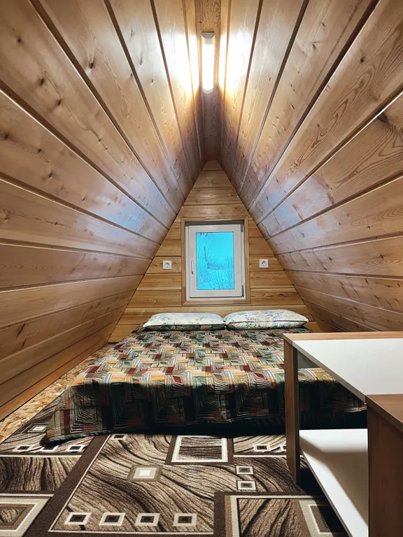 Коттедж Коттедж А-фрейм 1 Таёжная романтика — Таштагол