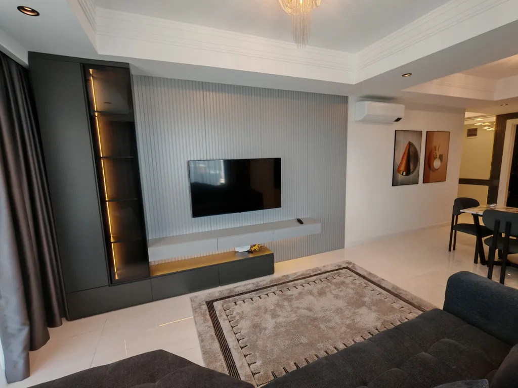 Квартира 2+1 в Azura World c видом на бассейн и аквапарком