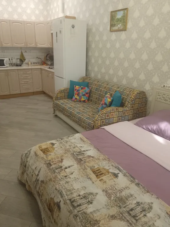 Квартира Уютная квартира с балконом в ЖК Черноморский — Геленджик