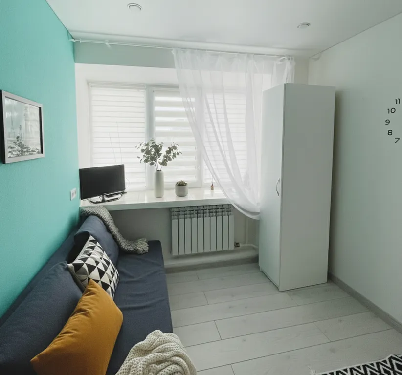 Студия в центре - озеро Кабан, театр Камала