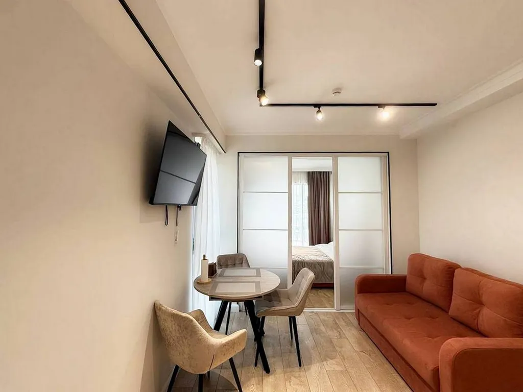 Студия на первой береговой с большой террасой и крутым видом на море