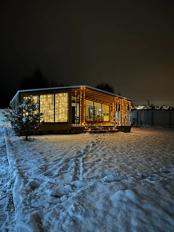 Коттедж Дом с террасой на берегу реки — Логиново