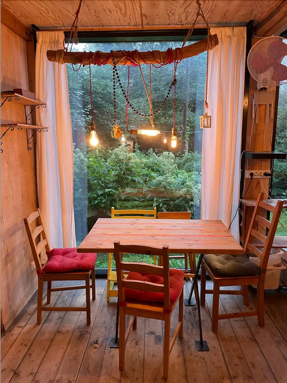 Уютный дом в соснах для семьи