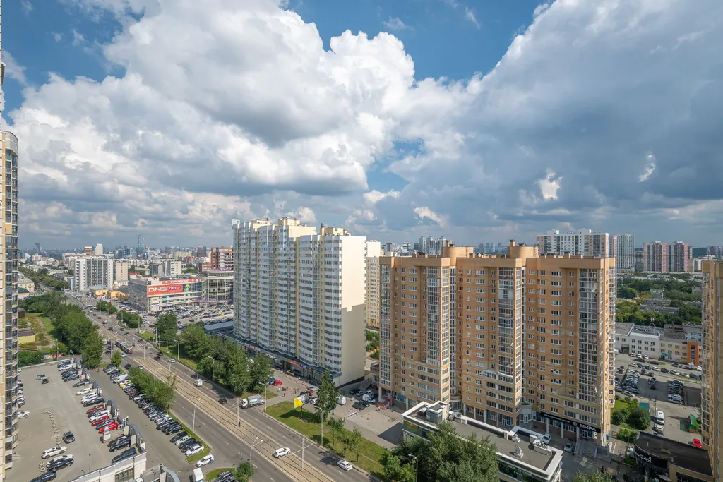 Квартира Уютная квартира с потрясающим видом у метро Чкаловская — Екатеринбург