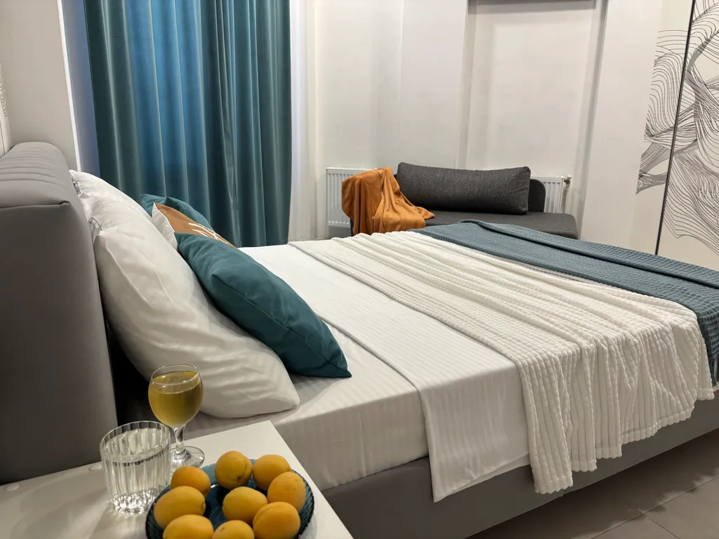 Студия рядом с песочным пляжем и бассейном