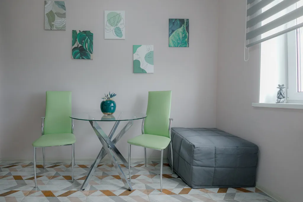 Изумрудная стильная квартира