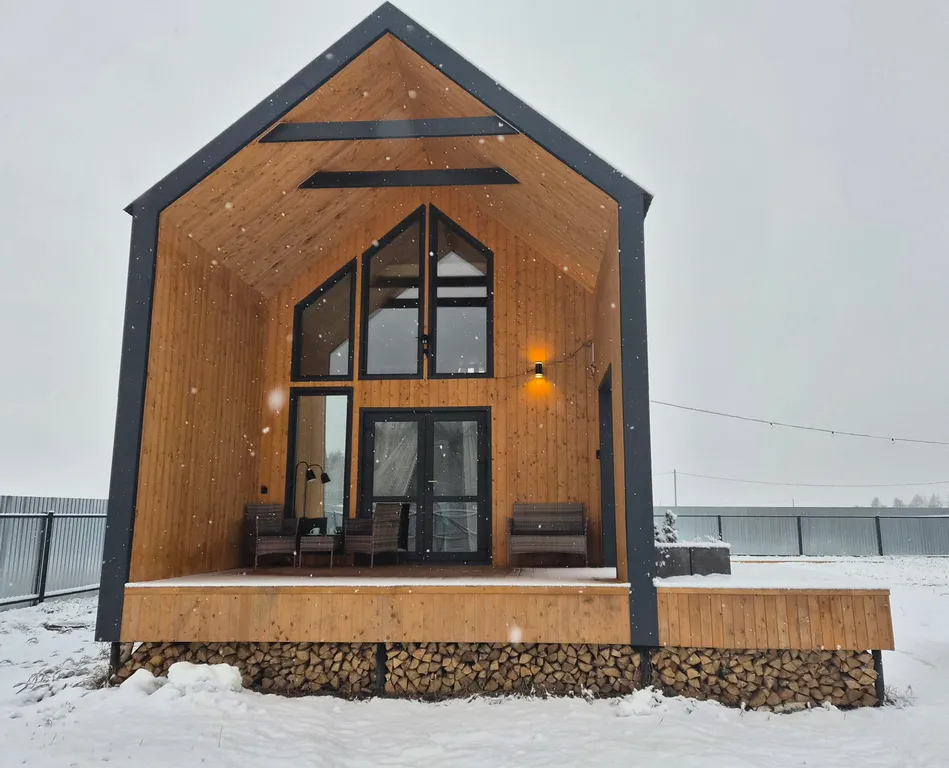 Дом на берегу леса