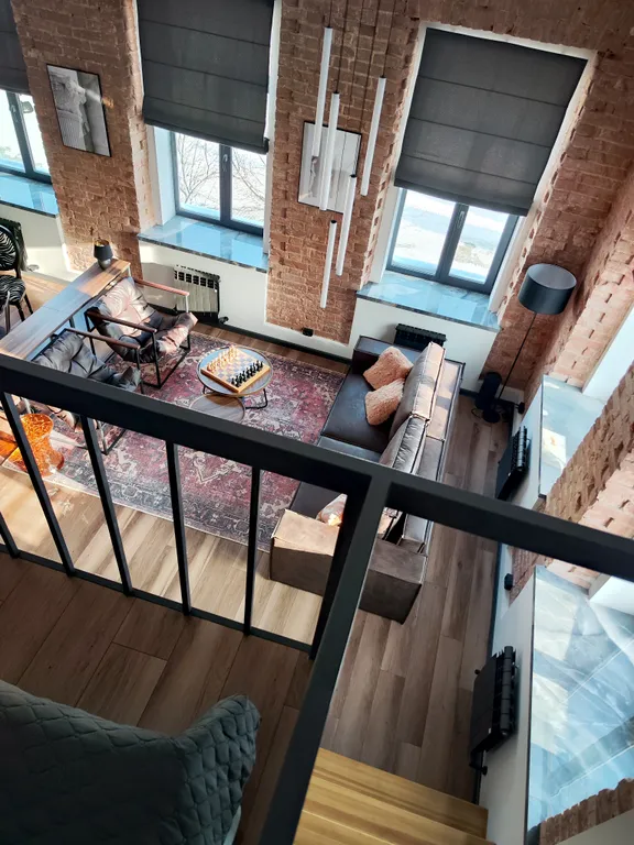 Лофт в историческом центре у реки