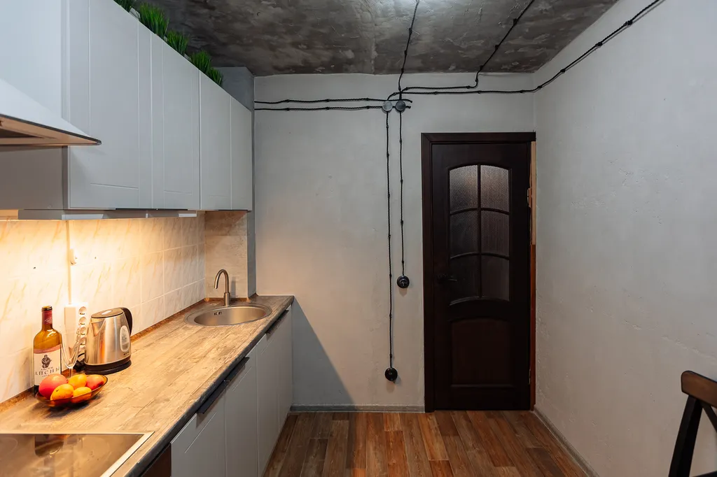 Квартира с интересным дизайном, в шаговой доступности до острова Канта