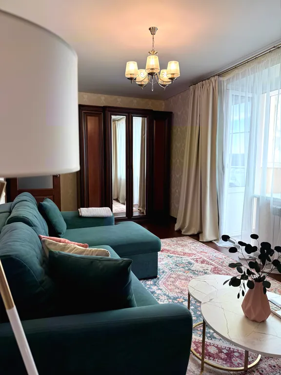 Новая квартира с видом на Волгу