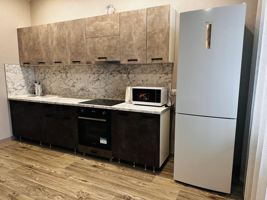 Квартира с евроремонтом в новом доме в центре города