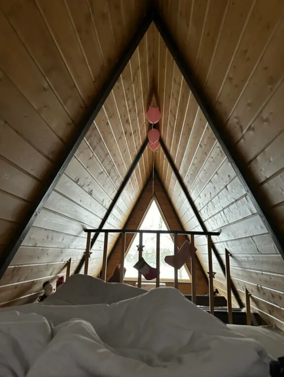 Современный дом у озера с купелью и своим катком. В феврале скидки